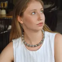 Чокер «Обруч» кручённый, цвет серебро