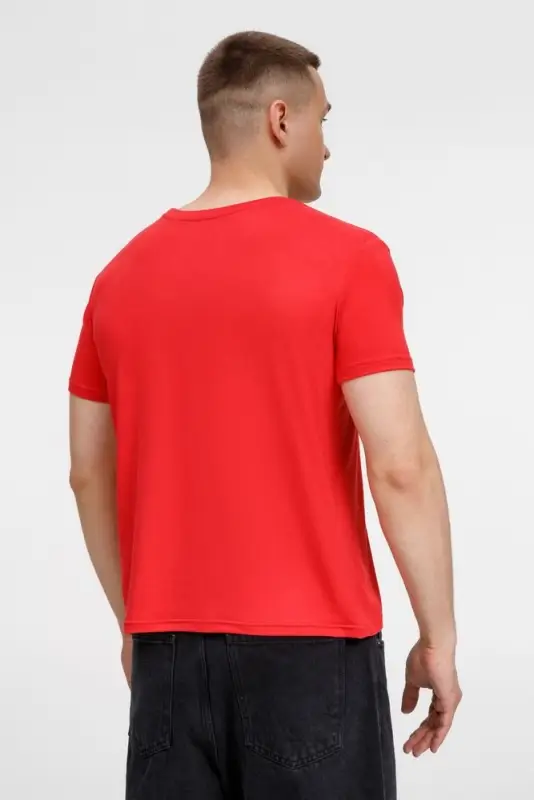 Футболка унисекс Senti, красная, размер S Футболка унисекс Senti, красная, размер S