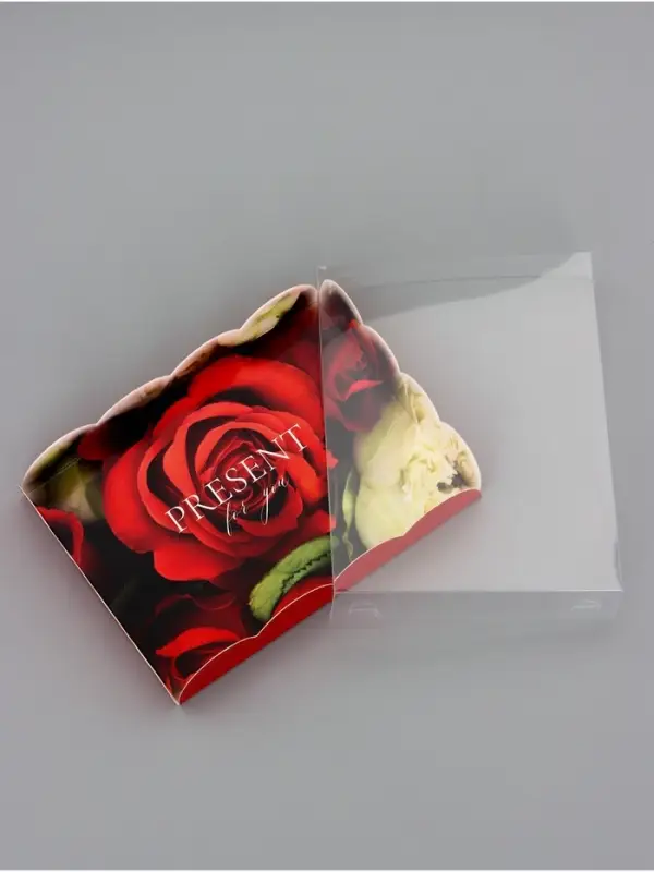 Коробка для печенья, Present, 14×10.5×2.5 см Коробка для печенья, Present, 14×10.5×2.5 см