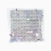 Панель с пайетками для фотозоны 30&times;30 см перламутровый