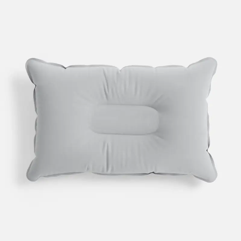 Надувная подушка Pillowish, серая