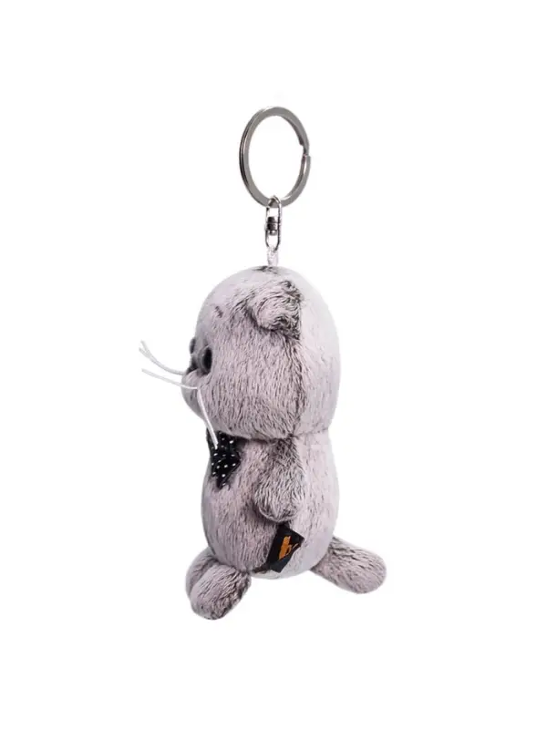 Мягкая игрушка-брелок &laquo;Кот Басик с бантиком-бабочкой&raquo;, 12 см