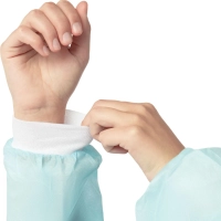 Халат хирург.стер,ЕВРО,рук.манжет,дл.140 см,пл.42,р.48-54,голуб,1шт, 5360/1