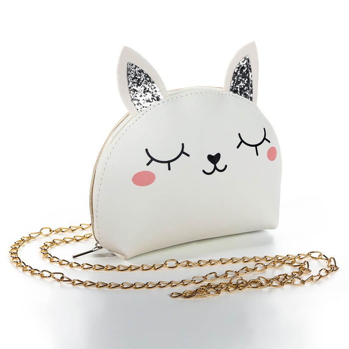 Сумка детская для девочки Сумка детская для девочки "Белый зайчик" из искусственной кожи