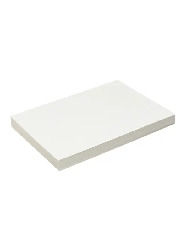 Картон белый А4, 100 листов, мелованный 200 г/м&sup2;