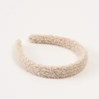 Ободок для волос плюшевый, цвет бежевый, Коты аристократы