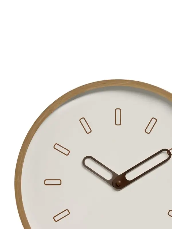 Часы настенные классические, бесшумные, плавный ход, циферблат d=30 см, бежевые, от батарейки 1&times;АА