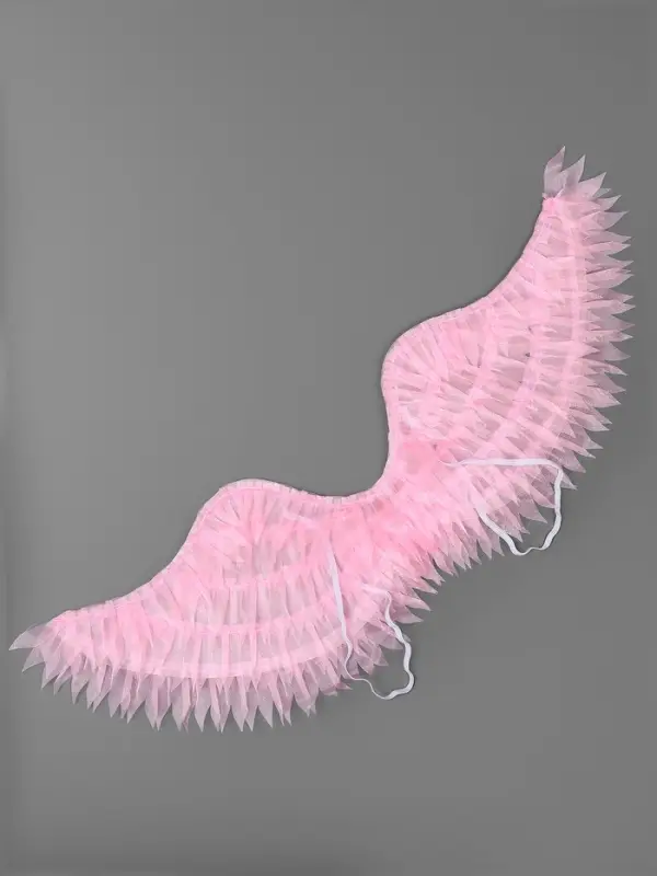 Карнавальные крылья «Ангел», двухсторонние, цвет розовый 75*24 Карнавальные крылья «Ангел», двухсторонние, цвет розовый 75*24