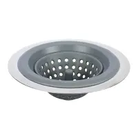 Сито-фильтр для раковины тм VETTA, 3,5х11,7(6,5)см, силикон, нерж. сталь