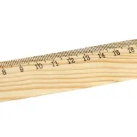 Линейка деревянная, 20 см