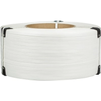 Стреппинг лента Полипропиленовая 12мм х 0,6 (3000 м.) Белая