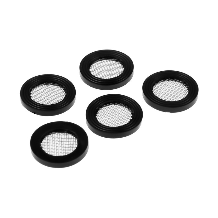 Прокладка резиновая Masterprof ИС.131558, 3/4 Прокладка резиновая Masterprof ИС.131558, 3/4", для смесителя, с сеточкой, 50 шт.