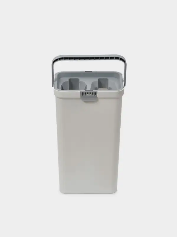 Швабра с отжимом и ведром Raccoon, швабра 32&times;5&times;132 см, ведро для полоскания и отжима 14 л