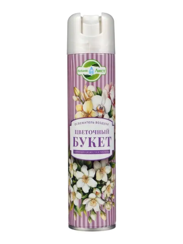 Освежитель воздуха &laquo;Botanic Лист&raquo; цветочный букет, 300 мл