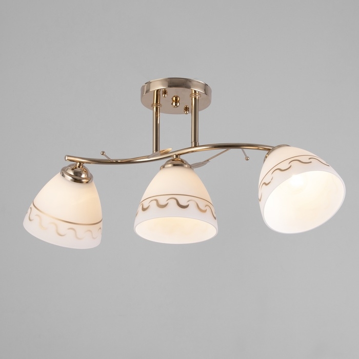 Люстра Люстра "Аквила" 3хЕ27 40Вт золото 58х26 см