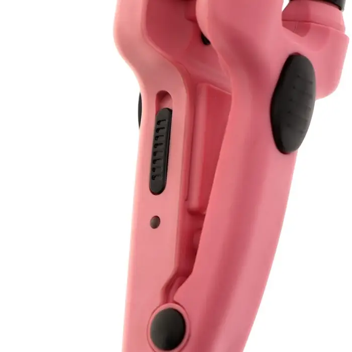 Плойка Luazon LW-20, 35 Вт, керамическое покрытие, d=12 мм, 180&deg;С, розовая