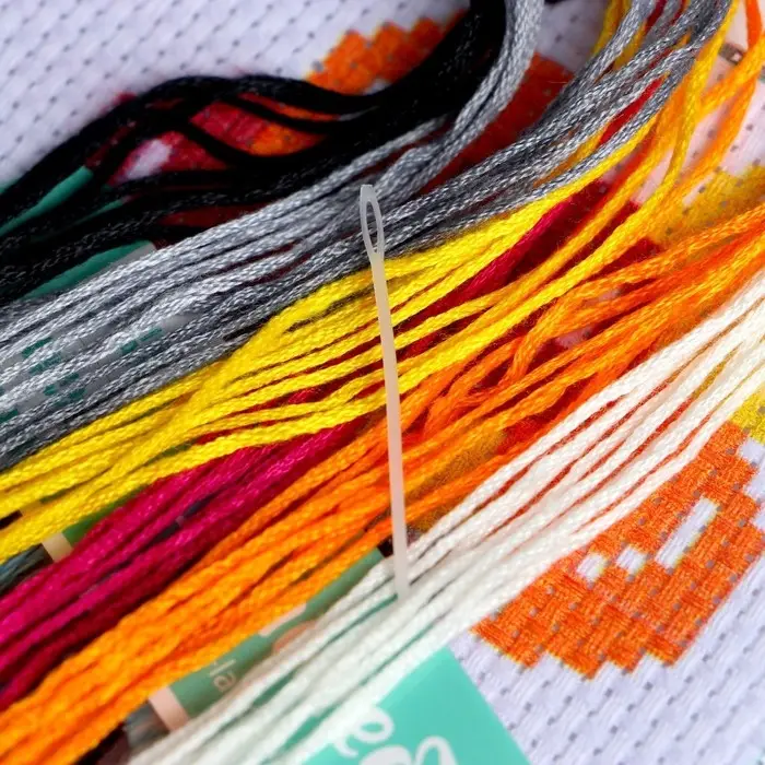 Вышивка крестиком для детей &laquo;Енот&raquo;, набор для творчества, 14&times;10 см