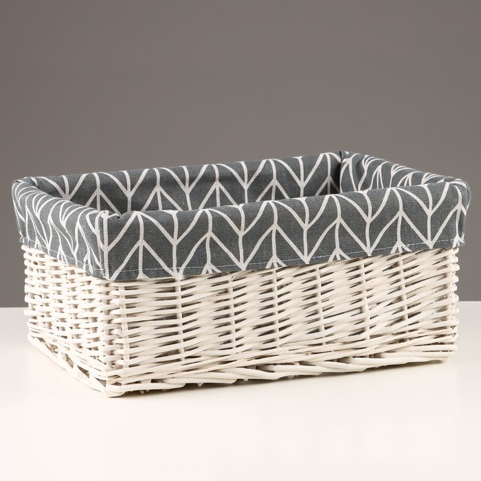Корзина плетеная, 35 х 24 х 15 см Корзина плетеная, 35 х 24 х 15 см