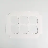 Коробка для капкейков, кондитерская упаковка, 6 ячеек &laquo;23 Февраля&raquo;, 23&times;16&times;10 см