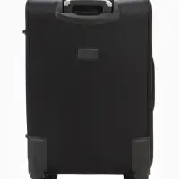 Чемодан на колёсах TEXTURA, кодовый замок, с увеличением, 42&times;26&times;68 см, 24", чёрный