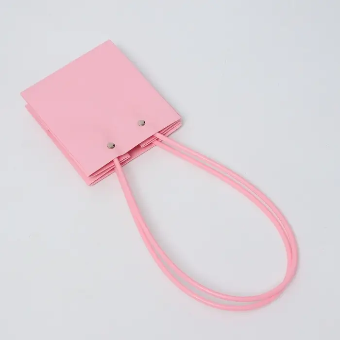 Сумка для цветов, квадратная, розовая, влагостойкая, 13&times;12&times;12 см