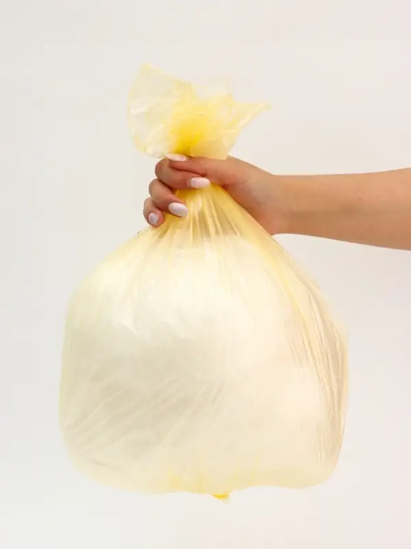 Мешки для мусора в рулоне ароматизированные UpakLand=30 л, лимон ПНД, толщина 7 мкм, 20 шт.