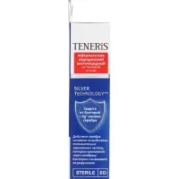 Лейкопластырь медицинский бактерицидный TENERIS Elastic, тканная основа, 7.6&times;1.9 см, 20 шт.