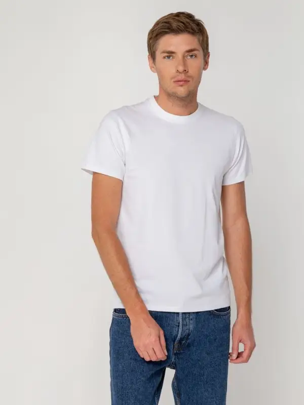 Футболка мужская T-bolka Stretch, белая, размер S Футболка мужская T-bolka Stretch, белая, размер S