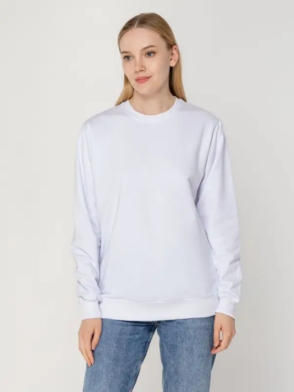 Толстовка Unit Toima, белая, размер 4XL Толстовка Unit Toima, белая, размер 4XL