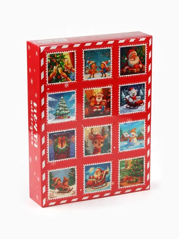 Адвент- календарь с чаем &laquo;Почта новогодняя&raquo;, 215 г