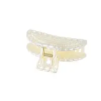 Крабик для волос &laquo;Синтия&raquo;, дуга галант, 9 см, белый