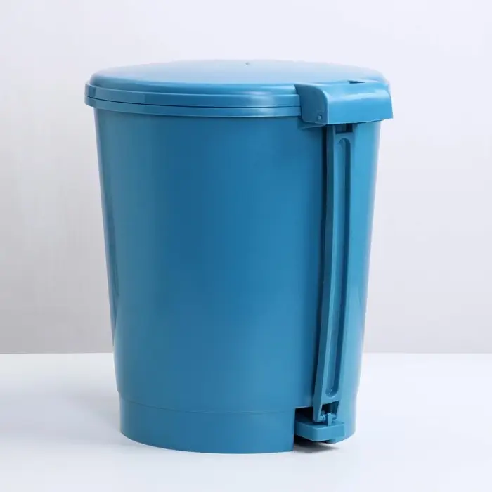 Ведро для мусора с педалью &laquo;Эконом&raquo;, 12 л, с педалью, МИКС