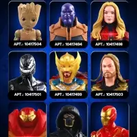 Фигурка &laquo;Тор с короткими волосами&raquo;, коллекционная, с оружием, световые эффекты, Мстители