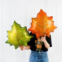 Шар фольгированный 25" «Зелёный лист» Шар фольгированный 25" «Зелёный лист»