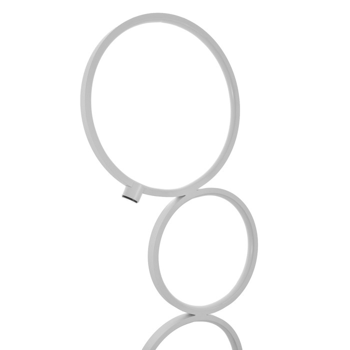 Торшер "Кольца" LED 45Вт 3000-6000К белый 30х30х115 см