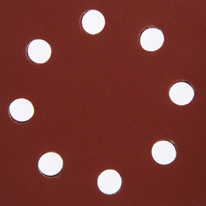 Круг абразивный шлифовальный под Круг абразивный шлифовальный под "липучку" ТУНДРА, перфорированный, 125 мм, Р1500, 10 шт.