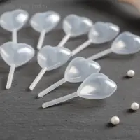 Набор кулинарных пипеток для соуса «Сердце», 12 шт., 2.7×1.5×5 см