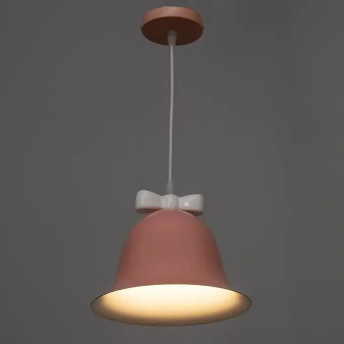 Светильник &laquo;Микки&raquo; Е27 40 Вт розовый белый 23&times;23&times;19-119 см BayerLux