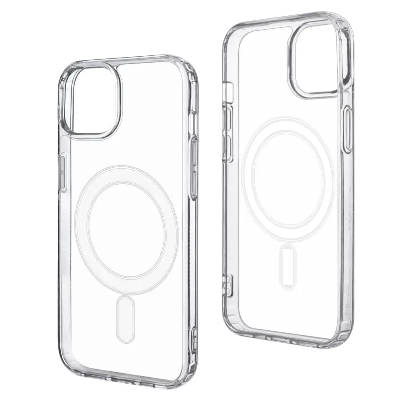 Чехол iPh 14 Plus (6.7) Clear Case (MagSafe) в пакетике Чехол iPh 14 Plus (6.7) Clear Case (MagSafe) в пакетике