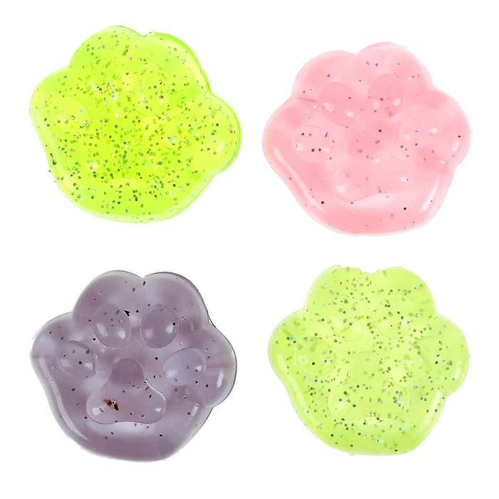 Липучка «Лапки», цвета МИКС, на блистере Липучка «Лапки», цвета МИКС, на блистере