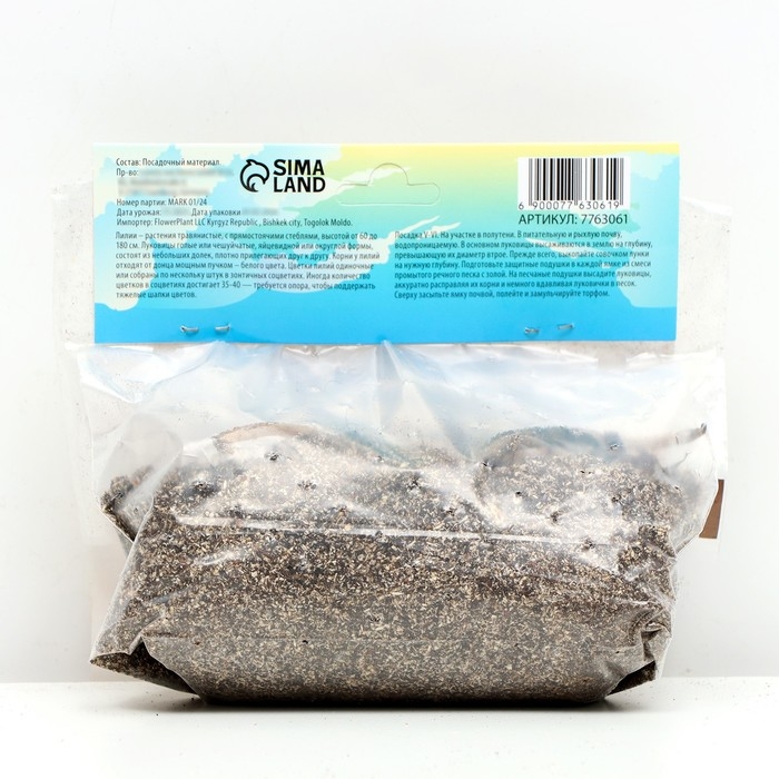 Лилия гибридная «Олимпик Торч», луковица в пакете с перфорацией, р-р 14/16, 2 шт.