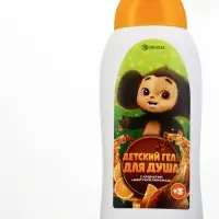Детский гель для душа, аромат: шипучий лимонад, 300 мл, Чебурашка