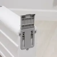 Швабра с отжимом и ведром Raccoon, швабра ПВА, ведро с отсеком для вертикального отжима 4.5 л, отсек для полоскания 2.5 л