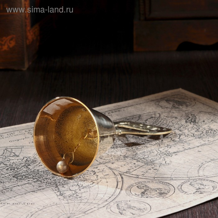 Колокольчик  Колокольчик "На удачу" латунь 6х6х12 см