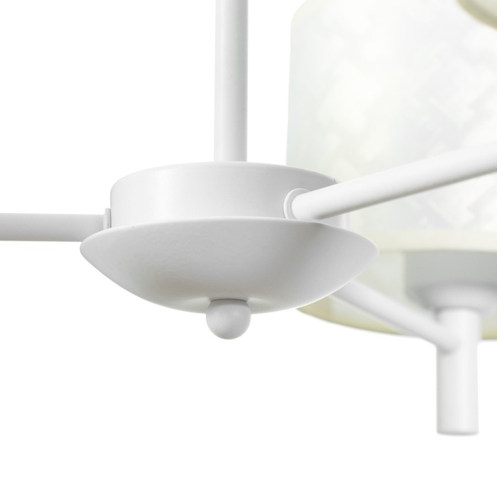 Люстра 1091/3WT 40Вт Е27 белый 60х60х38-78 см BayerLux Люстра 1091/3WT 40Вт Е27 белый 60х60х38-78 см BayerLux