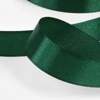 Лента атласная, 20 мм, 23&plusmn;1 м, тёмно-зелёная №128