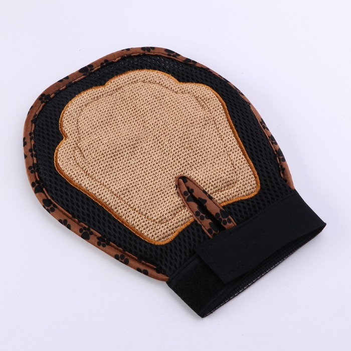 Рукавица - щетка для шерсти двусторонняя, на правую и левую руку, микс цветов Рукавица - щетка для шерсти двусторонняя, на правую и левую руку, микс цветов