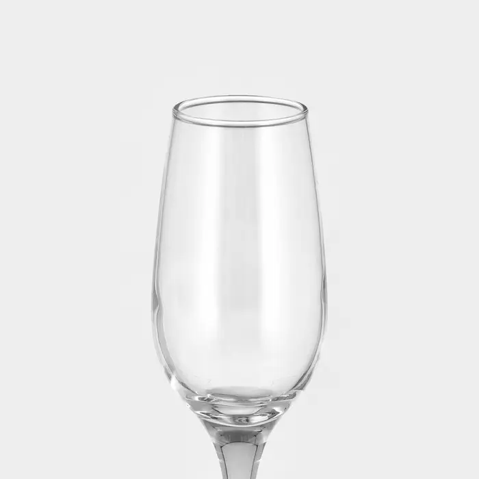 Набор бокалов для шампанского Paşabah&ccedil;e Amber, 200 мл, 6 шт., стекло, прозрачный