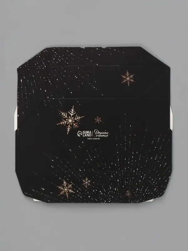 Коробка подарочная, складная 10&times;8&times;3.5 см &laquo;Новогодние игрушки&raquo;