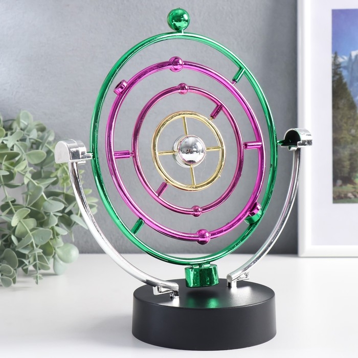 Маятник Маятник "Планета с орбитами" МИКС 23.5х22х2,5 см